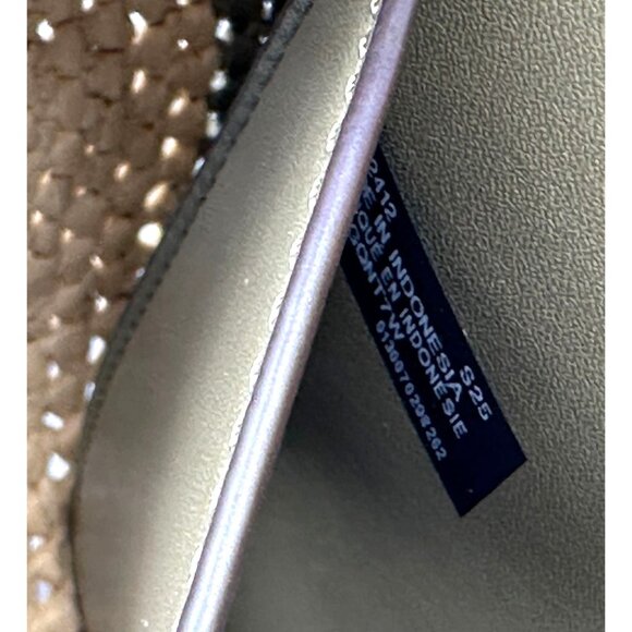 Michael Kors Quinn Large Safari Green Crochet Straw Tote Beach Bag 30S5GQNT7W - Picture 10 of 16